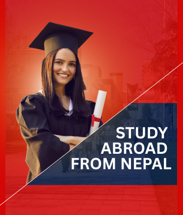 Student studying abroad